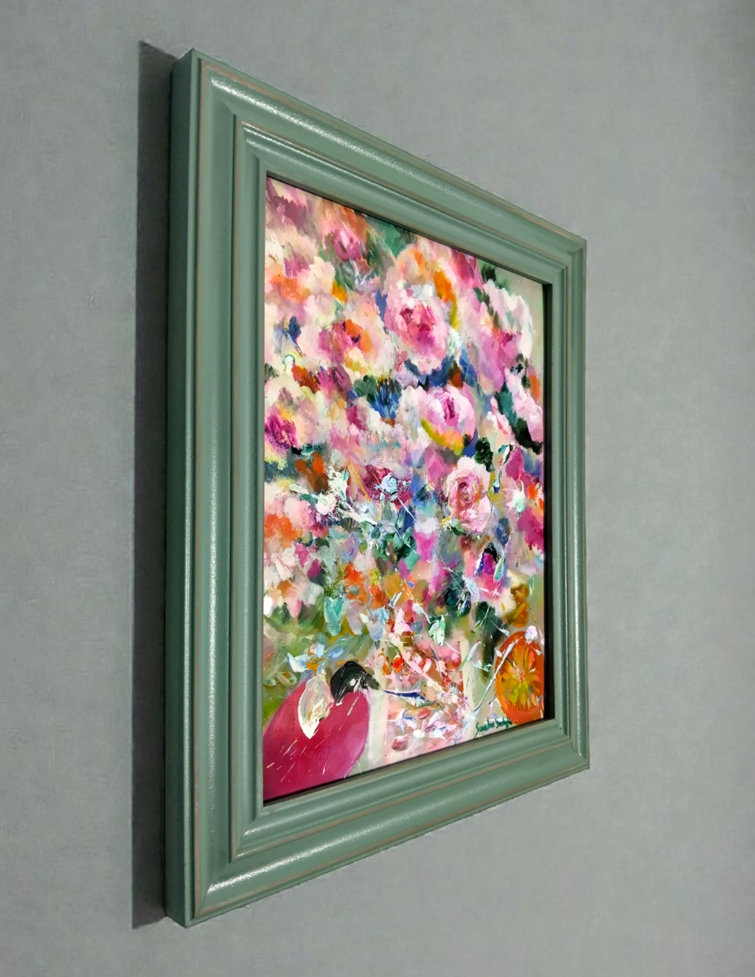 WHISPERS OF WINTER LOVE (GICLEE PRINT FRAME ART)